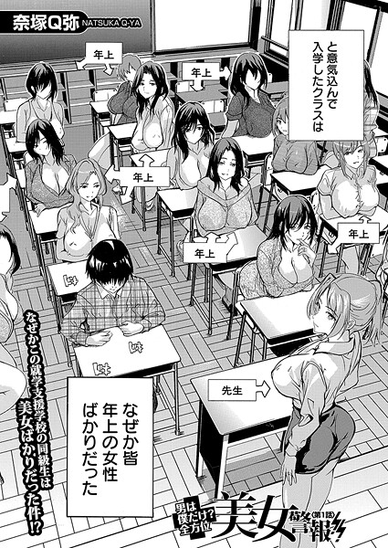 【フル漫画】b104atint02511 | 男は僕だけ！？全方位美女警報！！〈第1話〉 （奈塚Q弥） | 奈塚Q弥 MUJIN編集部