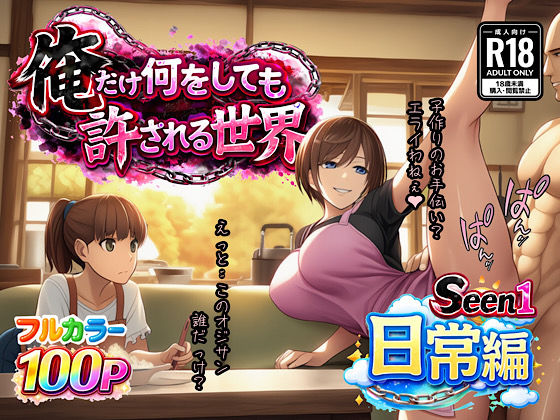 【フル漫画】d_732983 | 俺だけ何をしても許される世界seen1日常編 | ぴんぴん丸