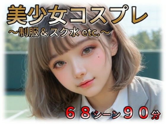 【フル漫画】d_745372 | 美少女JKコスプレ 〜制服＆スクール水 etc.〜 | ラストヴァース☆LustVerse